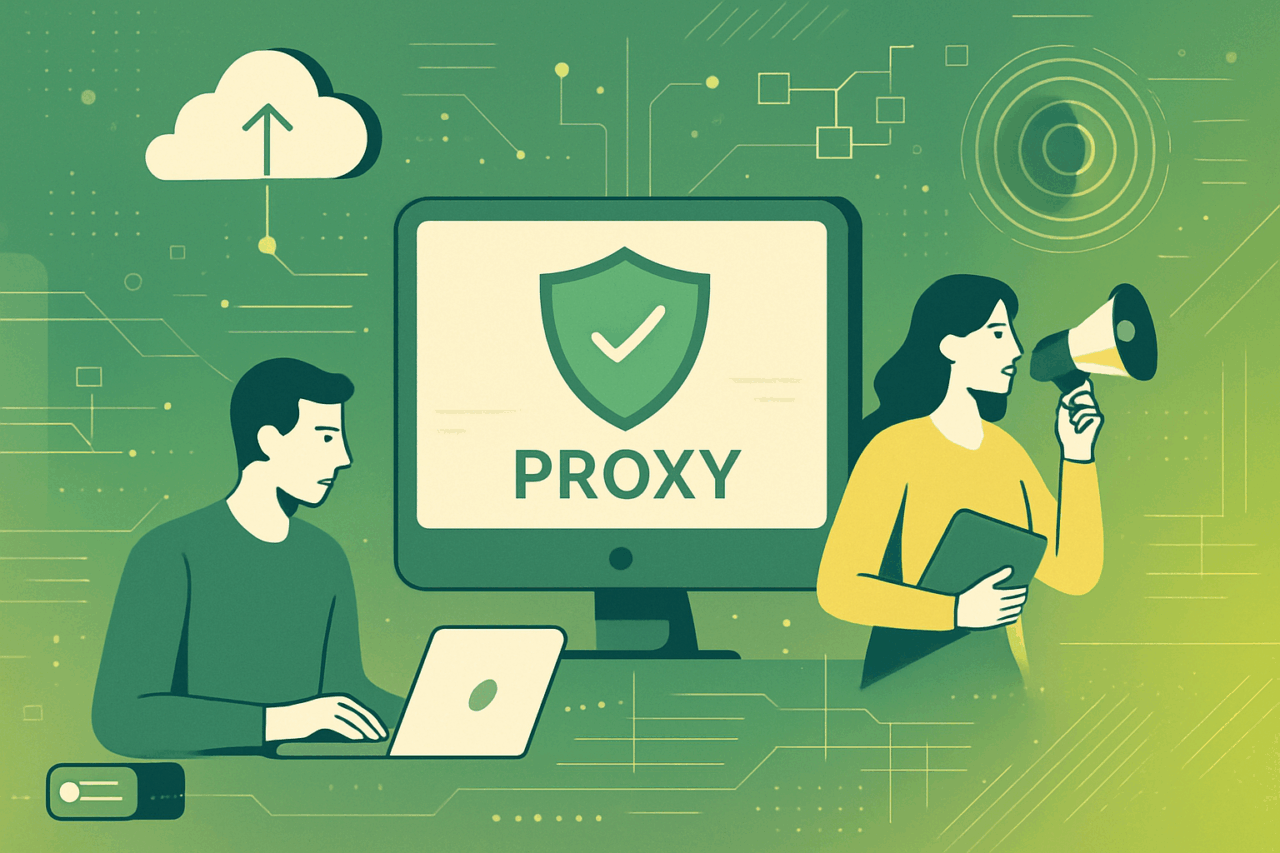 Proxy gratuiti utilizzati da giornalisti e attivisti
