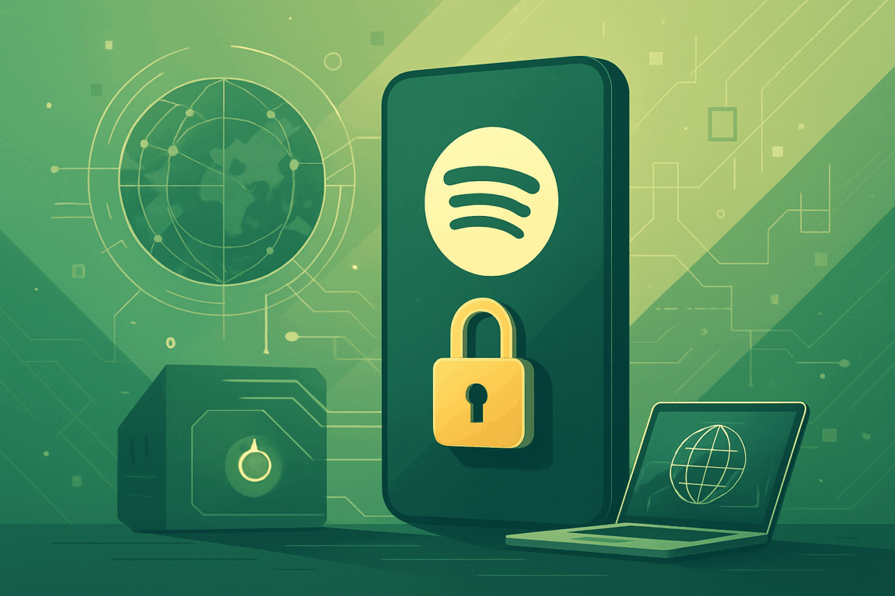 Este truque de proxy permite que você desbloqueie o Spotify em todo o mundo
