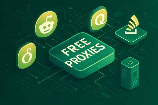 Proxies gratuitos para Reddit, Quora y Stack Overflow