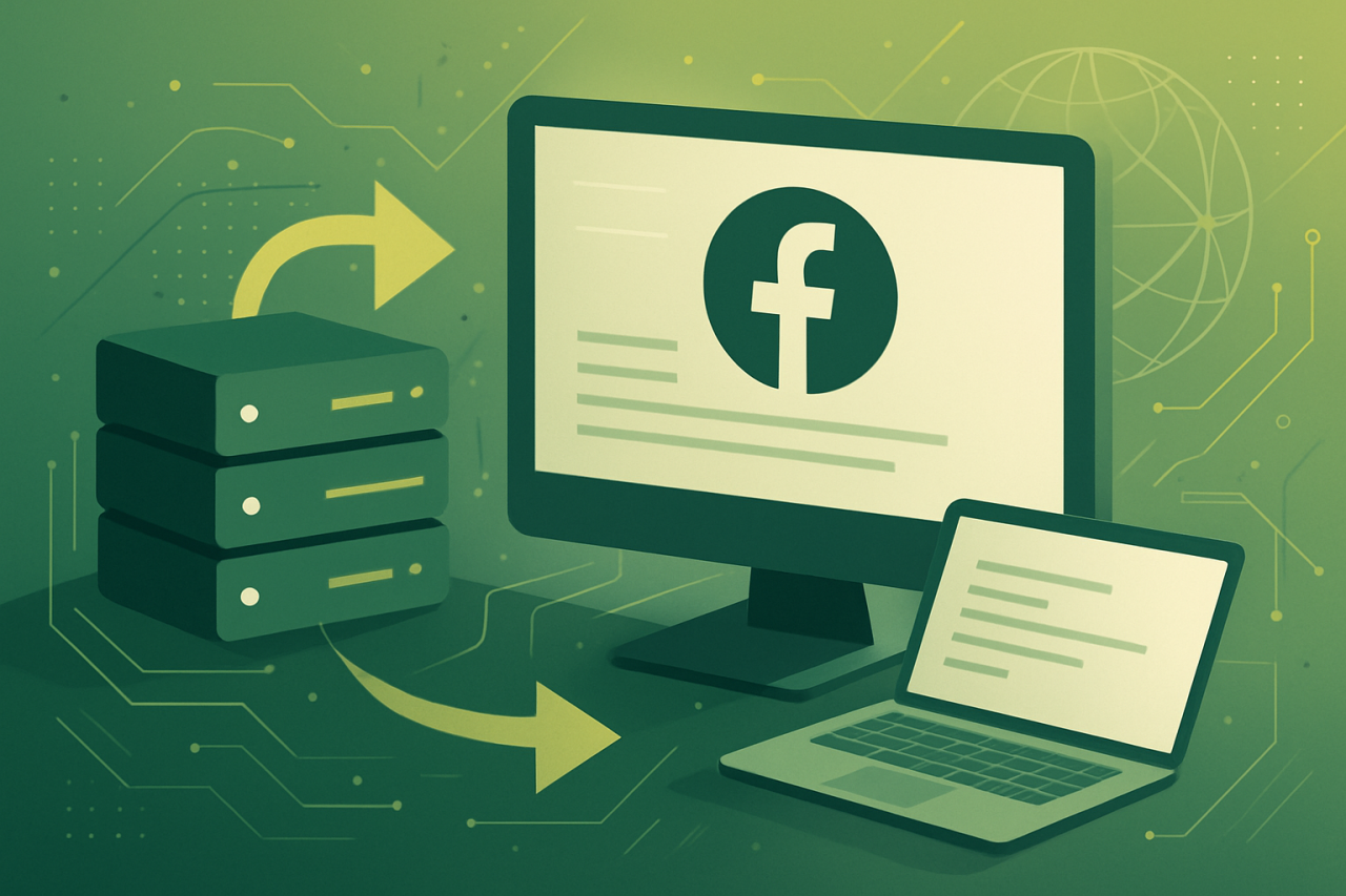Como fazer scraping em páginas do Facebook usando proxies