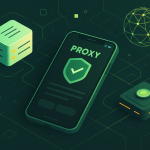 Strumenti proxy gratuiti con modalità scura e interfaccia utente mobile